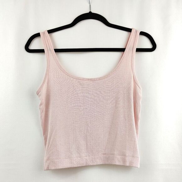 ♡ Calvin Klein ♡ Sleepwear Pure Ribbed Crop Tank Top - Picture 4 of 6